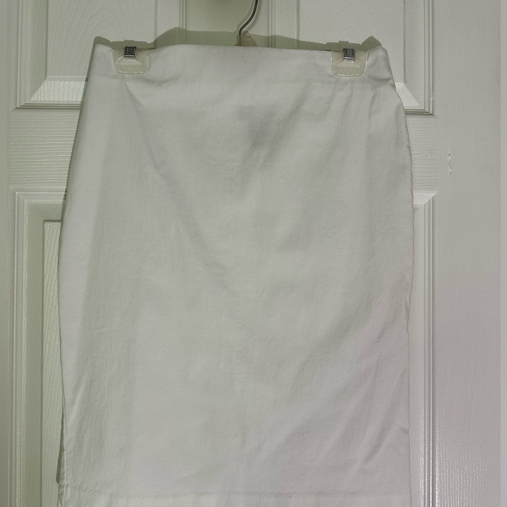 White skirt
